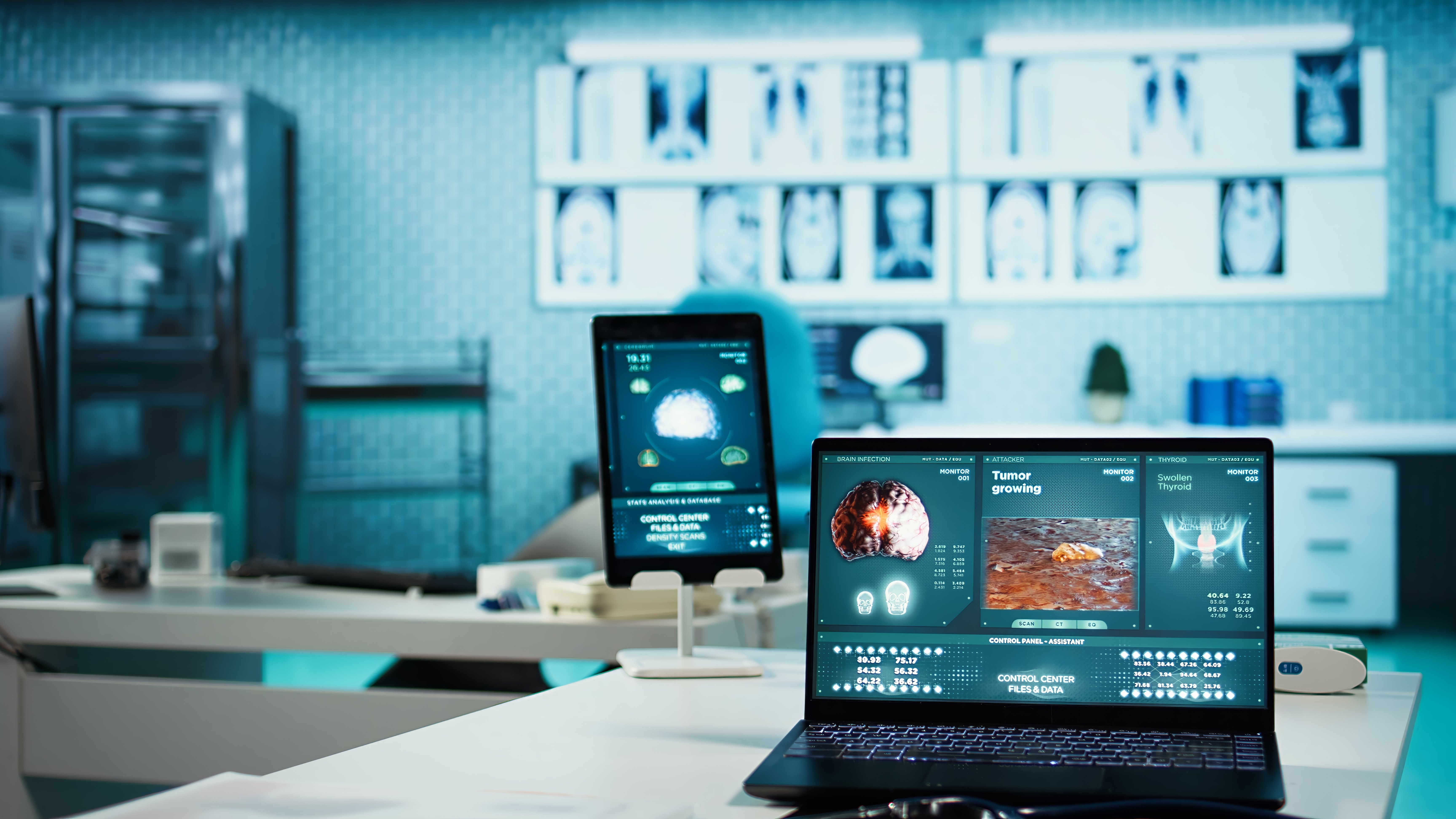 Connected smart city and Internet of Things devices powered through advanced wireless energy technology.